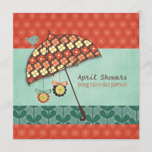 Invitations de la fête du Jour de la pluie