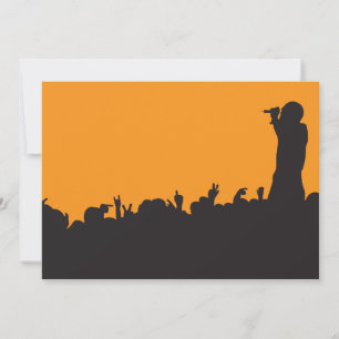 Invitations de la foule de concerts