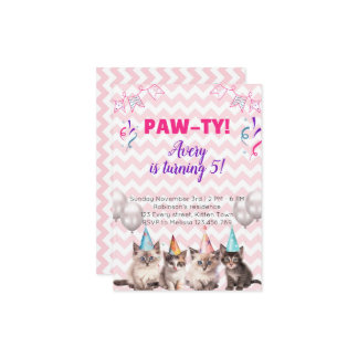 Invitations de la partie Anniversaire de enfant de