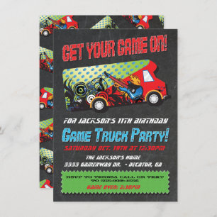 Invitations de la partie Camion de jeu