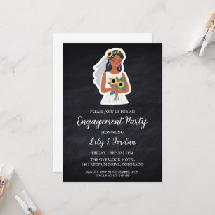 Invitations de la partie de fiançailles d'Eucalypt