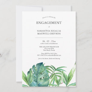 Invitations de la partie d'engagement de destinati