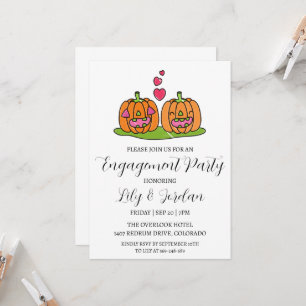 Invitations de la partie d'engagement de l'automne