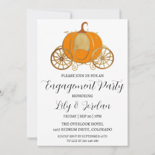 Invitations de la partie d'engagement de l'automne