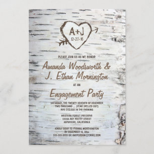 Invitations de la partie d'engagement de l'écorce