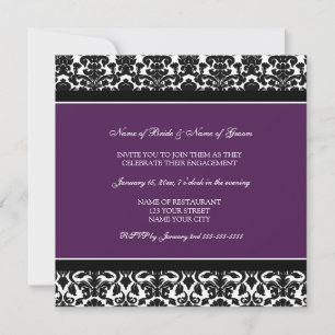 Invitations de la partie d'engagement sur les Dama
