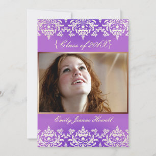 Invitations de la partie des Damas/diplômes Vintag