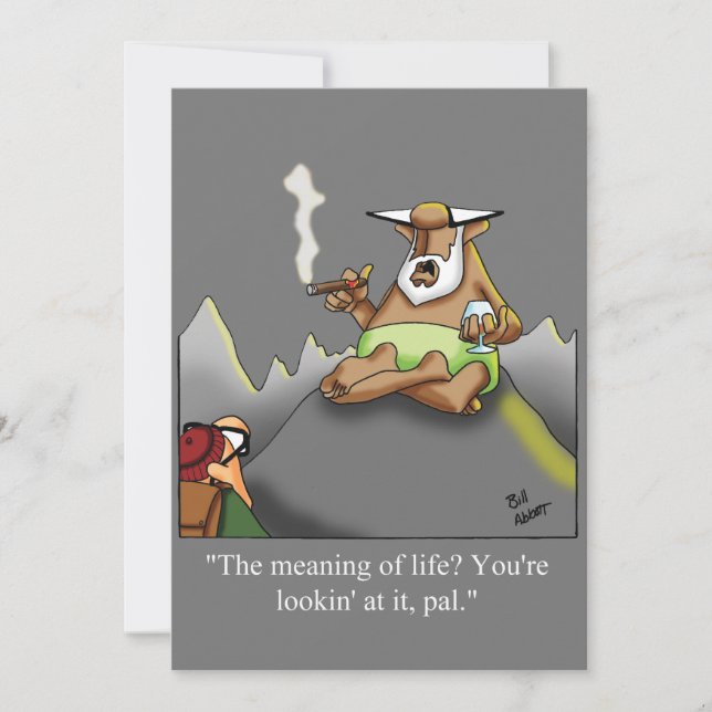 Invitations de la partie Humour de retraite (Devant)