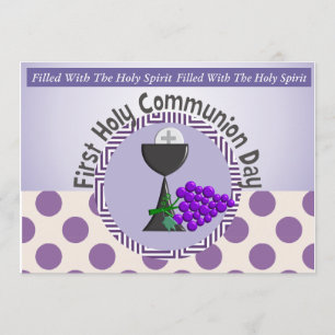 Invitations de la première sainte communion