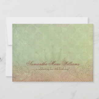 Invitations de la princesse Shabby