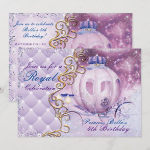 Invitations de la Royal Princess Anniversaire
