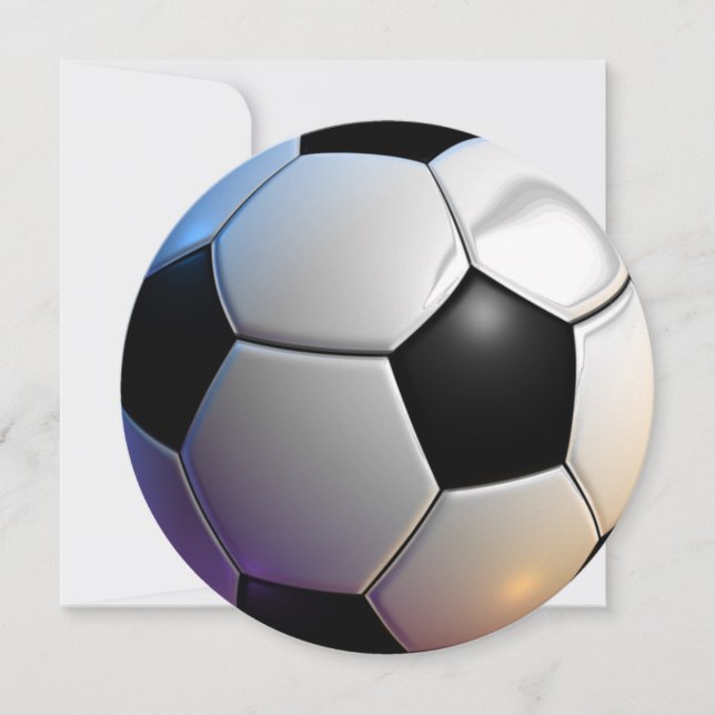 Invitations de la soirée autour du thème du ballon (Devant)