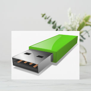 Invitations de lecteur Flash USB