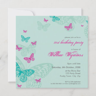 INVITATIONS DE L'ÉVÉNEMENT SPÉCIAL :: papillons 5S