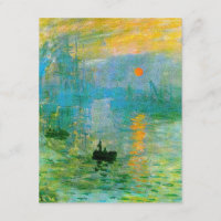 Invitations de lever de soleil d'impressionisme de