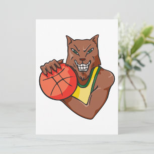 Invitations de loups de basket-ball
