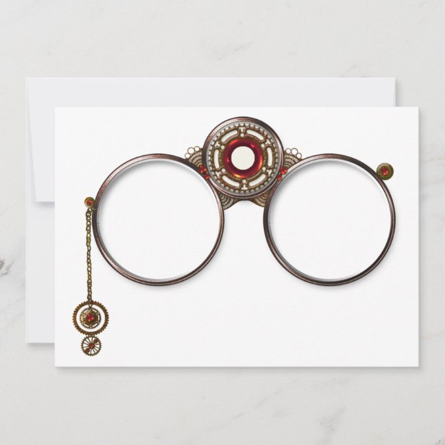 Invitations de lunettes d'opéra (Devant)
