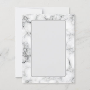 Invitations de luxe en marbre