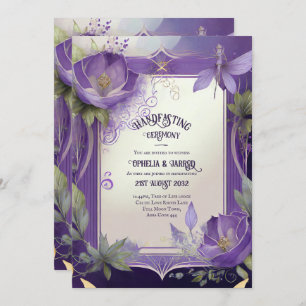 INVITATIONS DE MANIPULATION PURPLE GOLD ETHEREAL