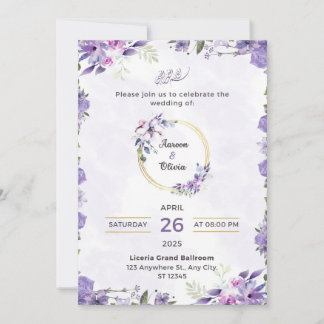 Invitations de mariage
