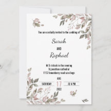 Invitations de mariage