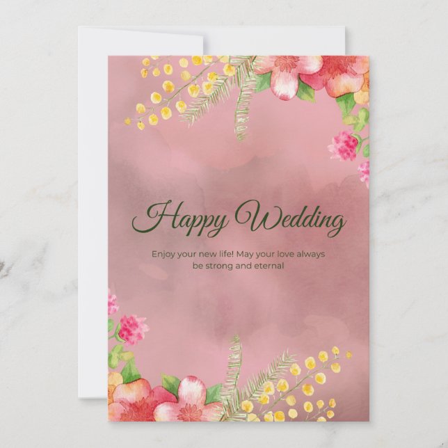 invitations de mariage (Devant)