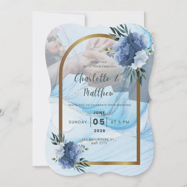 Invitations de mariage (Devant)