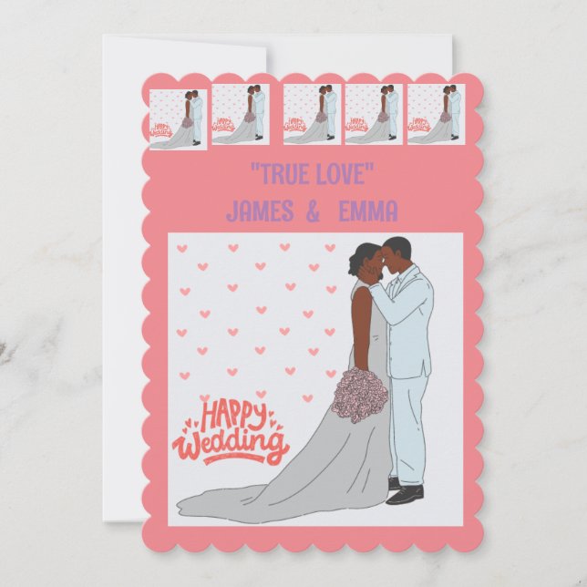 Invitations de mariage (Devant)