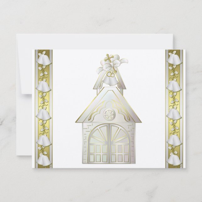 Invitations de mariage 4,25 po x 5,5 po (Devant)