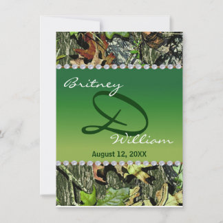 Invitations de mariage à Camo
