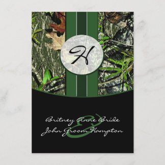 Invitations de mariage à Camo