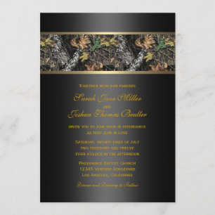 Invitations de mariage à Camo