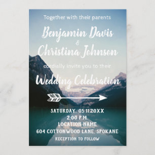 Invitations de mariage à Mountain Lake
