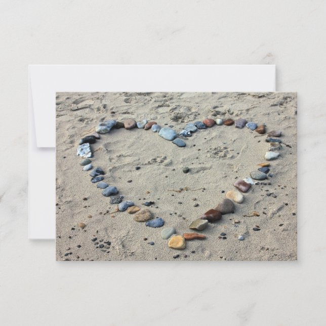 Invitations de mariage à Tropical Beach (Devant)