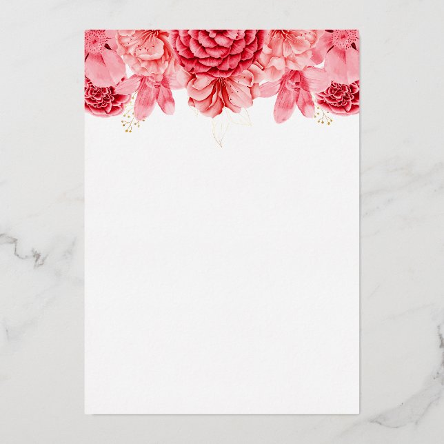 Invitations de mariage, Anniversaire, fête, annive (Recto)