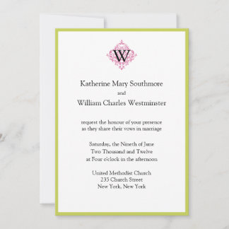 Invitations de mariage budgétaire