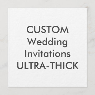 Invitations de mariage Carré ULTRA-THICK 360 livre