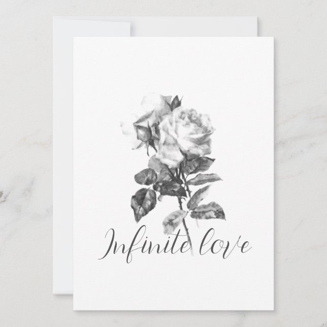 INVITATIONS DE MARIAGE CARTE plate STYLE ART&DESIG (Devant)