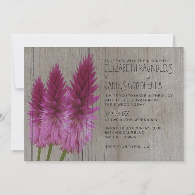 Invitations de mariage céleste en Russie (Devant)