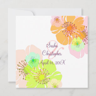 Invitations de mariage d'Aloha/Luau