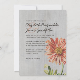 Invitations de mariage d'amateurs Vintages