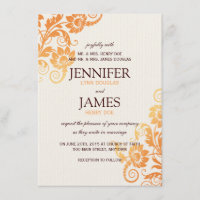 Invitations de Mariage de automne Ombre personnali