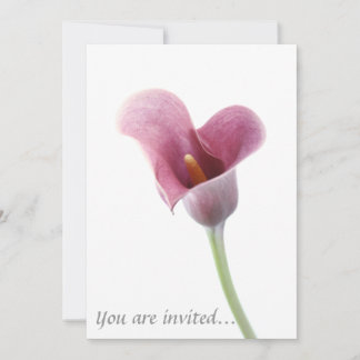 Invitations de mariage de Calla Lily