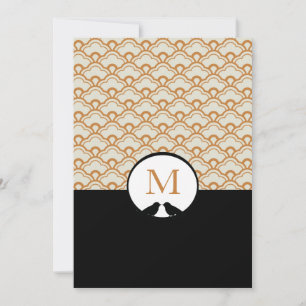 Invitations de mariage de Lovebirds