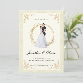 invitations de mariage de luxe