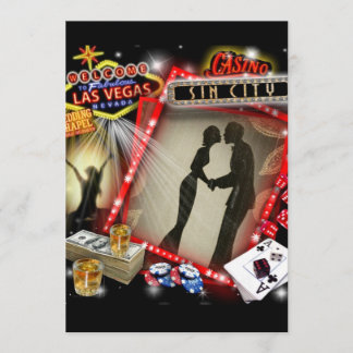 Invitations de mariage de Vegas