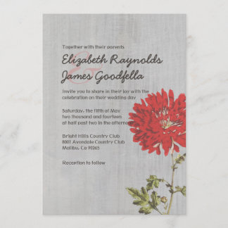 Invitations de mariage des mères Vintages