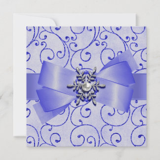 Invitations de mariage d'hiver