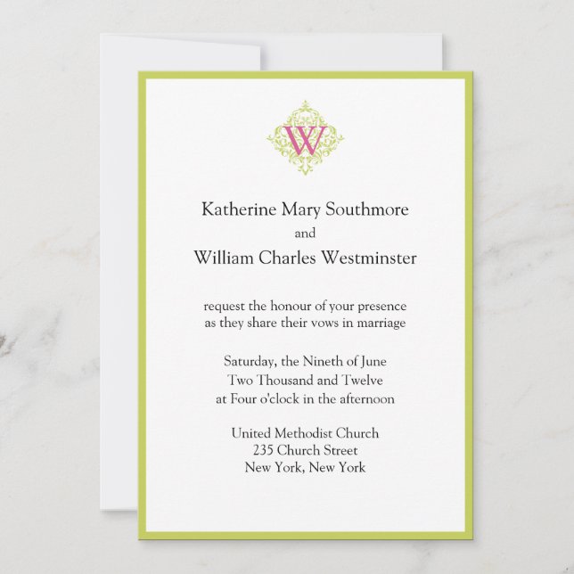 Invitations de mariage DO-IT-YOURSELF (Devant)