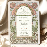 Invitations de mariage du pavot Art Nouveau par Mu<br><div class="desc">Invitations de mariage Art Nouveau Vintage par Alphonse Mucha dans un design floral, romantique et fantaisiste. Les fleurs victoriennes complètent les polices art déco classiques. Entrez vos informations personnalisées, et vous avez terminé. Si vous souhaitez modifier la conception, cliquez simplement sur le bouton bleu "Customiser". Merci tellement pour considérer mon...</div>